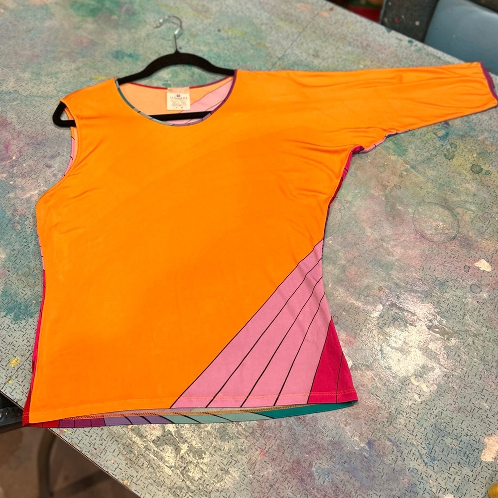 Y2K Versace Psychedelic Top - Picture 5 of 15